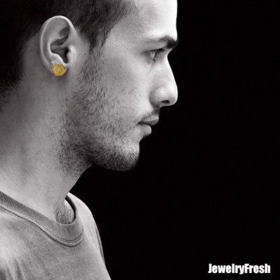 Yellow Gold Jared Mens Earrings Men's Earring Ideas Menu2019s