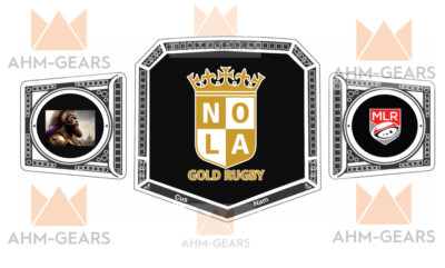 Desired your Customise Club or League (NOLA Gold) Belts Make in Brass/Zinc Metal