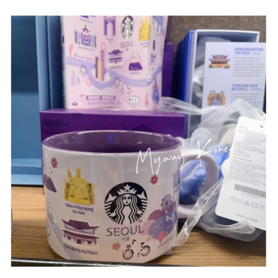 Starbucks Korea 2024 Annyeong Seoul Mug 355ml / Ceramic cup 12oz