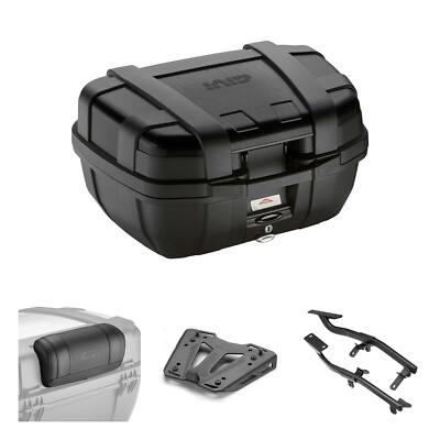 Set Bauletto GIVI TRK52 Rechtsstreit Schwarz für Suzuki 1250 GSF n Bandit