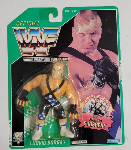 WWF Hasbro Ludvig Borga vintage wrestling 1994 RAR...