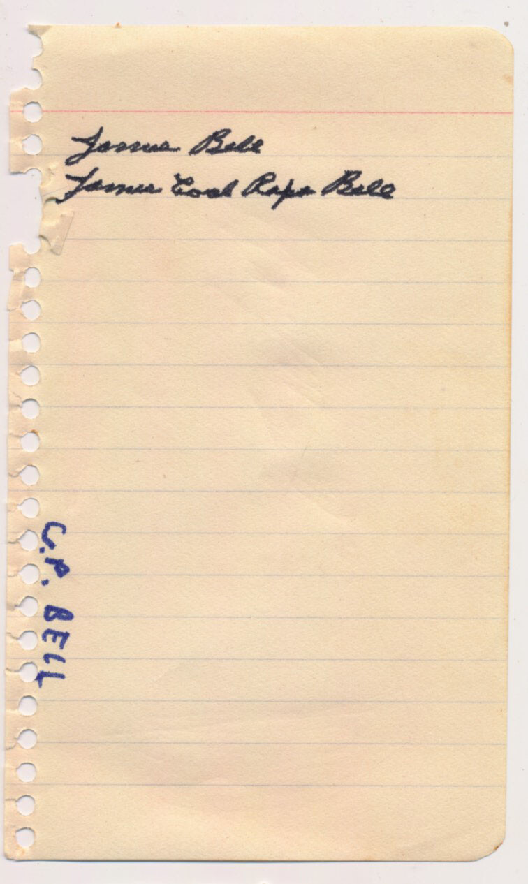  Album Page Bell, Cool Papa (late 1970s) 9.5 636690 