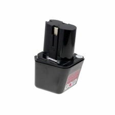Akku für Bosch Typ 2607300001 NiMH Knolle 7,2V 2000mAh/14,4Wh NiMH Schwarz