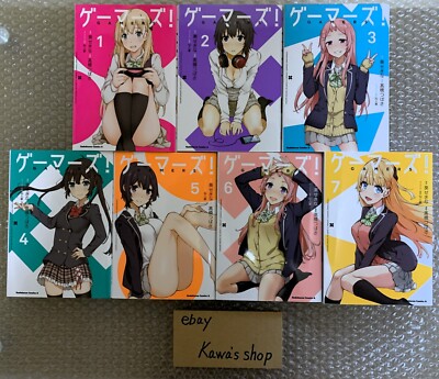 Gamers! Vol.1-7 Complete set Comics Sekina Aoi Tsubasa Takahashi Manga KADOKAWA