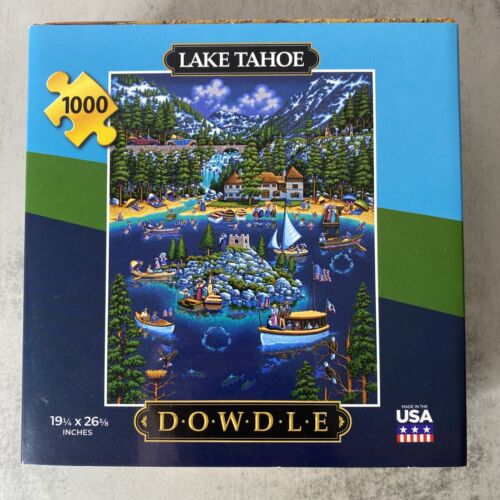 Lake Tahoe 1000 Teile Puzzle Dowdle Neu 19" x 26" Made in USA - Bild 1 von 4