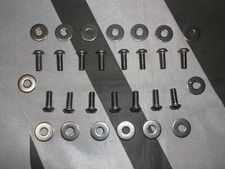 MGF MG F  Stainless Engine Cover & Fuel Pump Cover Screw Kit mgmanialtd.com