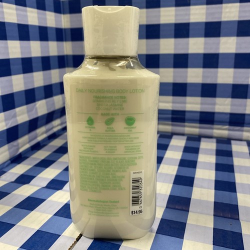 Bath & Body Works Coconut Lime Verbena Body Lotion 8 Fl Oz - Picture 3 of 3