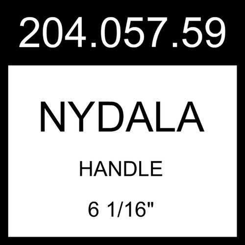 IKEA NYDALA Handle Bronze Color 2 Pack 6 1/16" 204.057.59