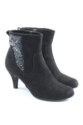 Bottines Tom Tailor Femme – Noires – Fermeture éclair – Talon 7 Cm – Pointure 38 – Très Bon état