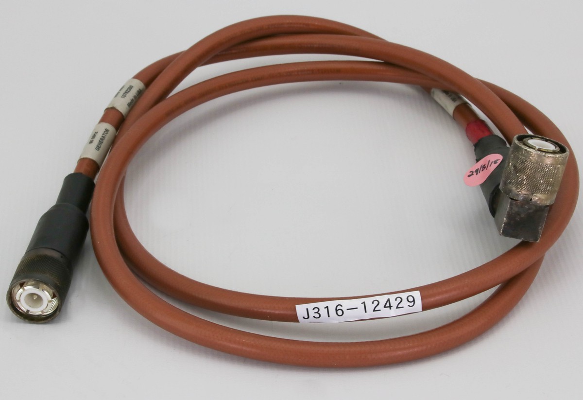 Ake様 12429 OEM RF GENERATOR CABLE, 1.75M, 60MHZ, P/N: 10762200 TRU