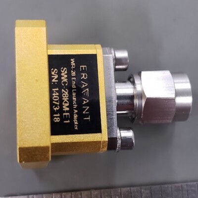 SAGE Millimeter, WR-28 To K(M)Adapter, SWC-28KM-E1, WR-28, 26.5 to 40 GHz