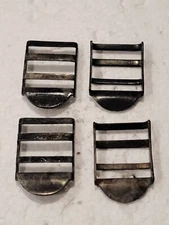 Original US Military Web Gear Adjusting Buckles Set of 4 (#207)