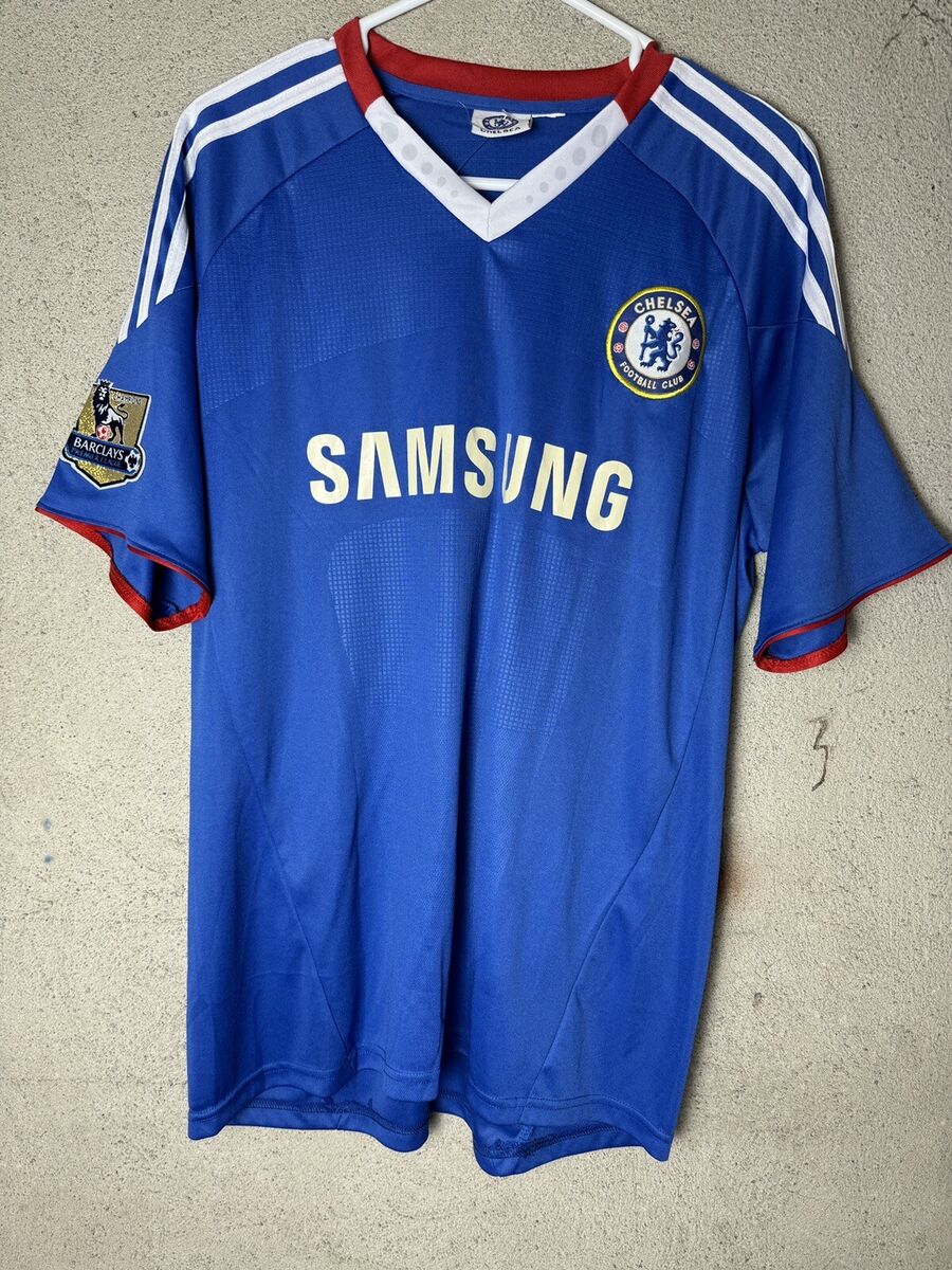 Vintage Chelsea 2010/11 #11 Drogba Soccer Jersey Team Vintage Chelsea 2010/11 #11 Drogba Soccer Jersey Team