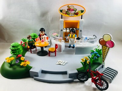 Figurine Playmobil Marchand De Glaces 3244 - Occasion - Commerce Et Ville