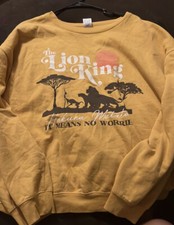 disneys the lion king crewneck sweatshirt XXXL 21 