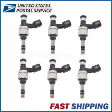 6pcs Fuel Injector 12634126 JSD9-B1 For Buick Enclave Cadillac Chevy Impala GMC