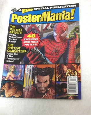 2004 Wizard Postermania 48 Giant Marvel Jim Lee Spider-man Alex