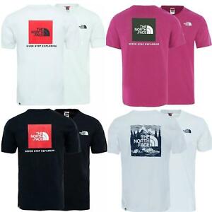 mens pink north face t shirt