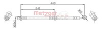 Metzger 4115187 Bremsschlauch FüR Honda