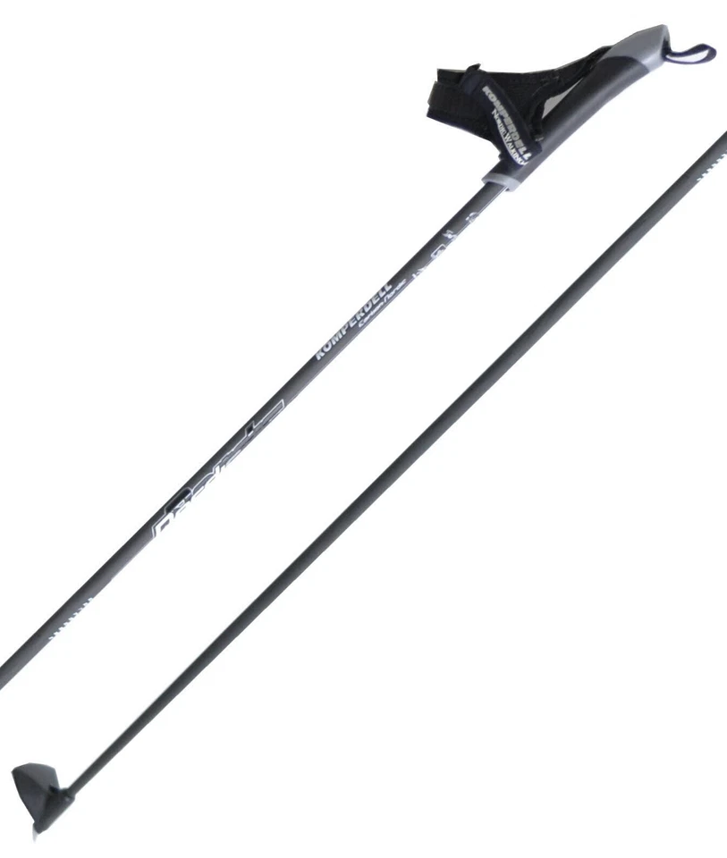 Komperdell Nord Carb Unisex Carbon Nordic Langlauf Stöcke Paar Wintersport NEU