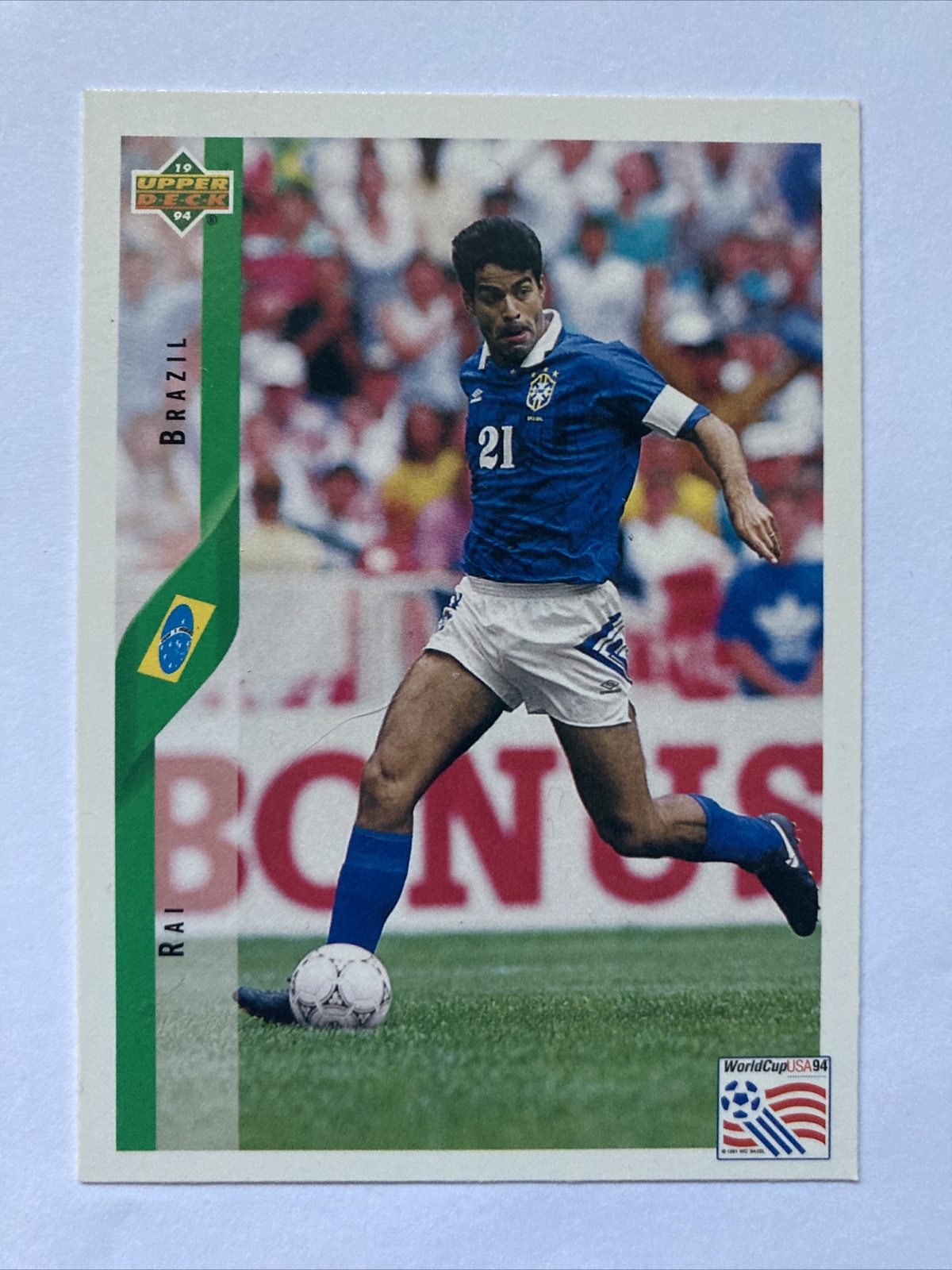 1994 Upper Deck World Cup Contenders English/Spanish #73 Rai