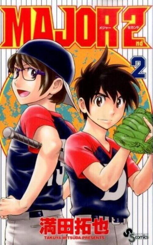 MAJOR 2nd Shonen Sunday Comics Manga Anime in Japanese