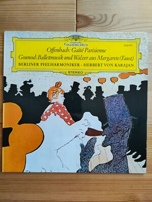 ¥ LP Offenbach: Gaite Parisienne, Gounod: Balletmusik und Walzer Karajan (1LP)