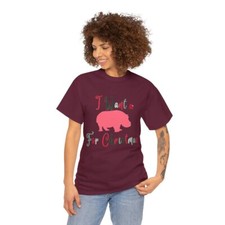 "I Want a Hippopotamus For Christmas" T-Shirt, Men's/Women's Shirt