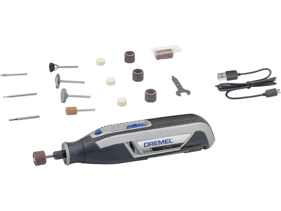 Dremel Lite 7760-15 3.6v Cordless Rotary Tool Multi Tool Kit F0137760JB - Image 2 of 2