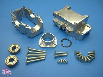 Lauterbacher Alu-Differentialgehäuse für  Reely Carbon-Fighter 3
