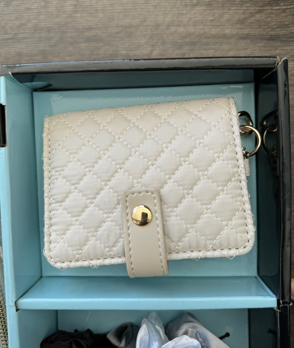 Cynthia Rowley Creamy White backpack/clutch Cynthia Rowley Cream Quilted Mini Backpack Gift Set with  main image 4