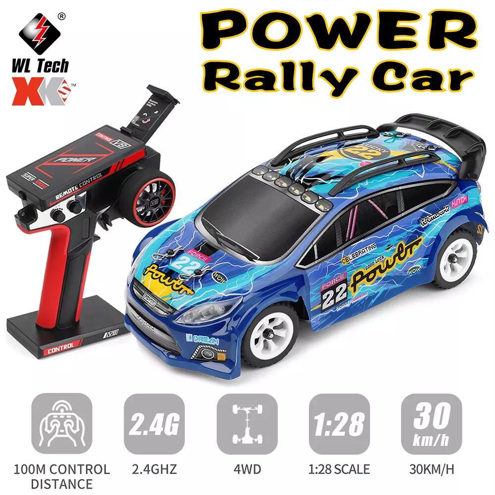 Racent Remote Control Car 1:14 Scale Drift RC Cars for Kids 2.4Ghz 4WD with  Led Light