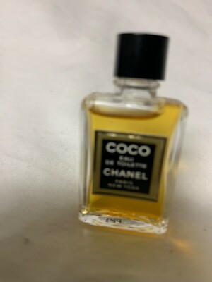 COCO CHANEL EAU DE TOILETTE 4 ML. 0.13 FL.OZ. MINI PERFUME VINTAGE
