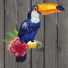 Toucan Embroidered Patch — Iron On