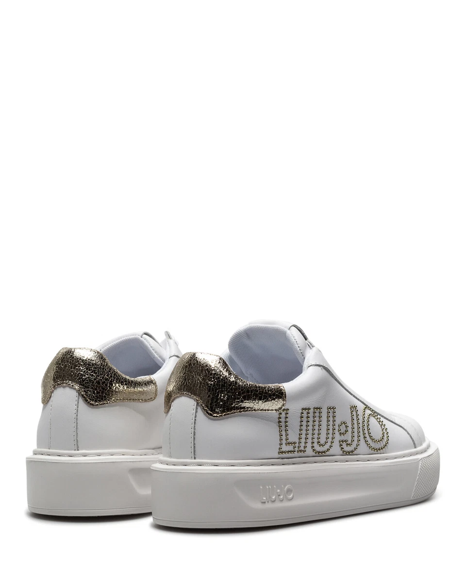 Sneakers bianche liu jo sale
