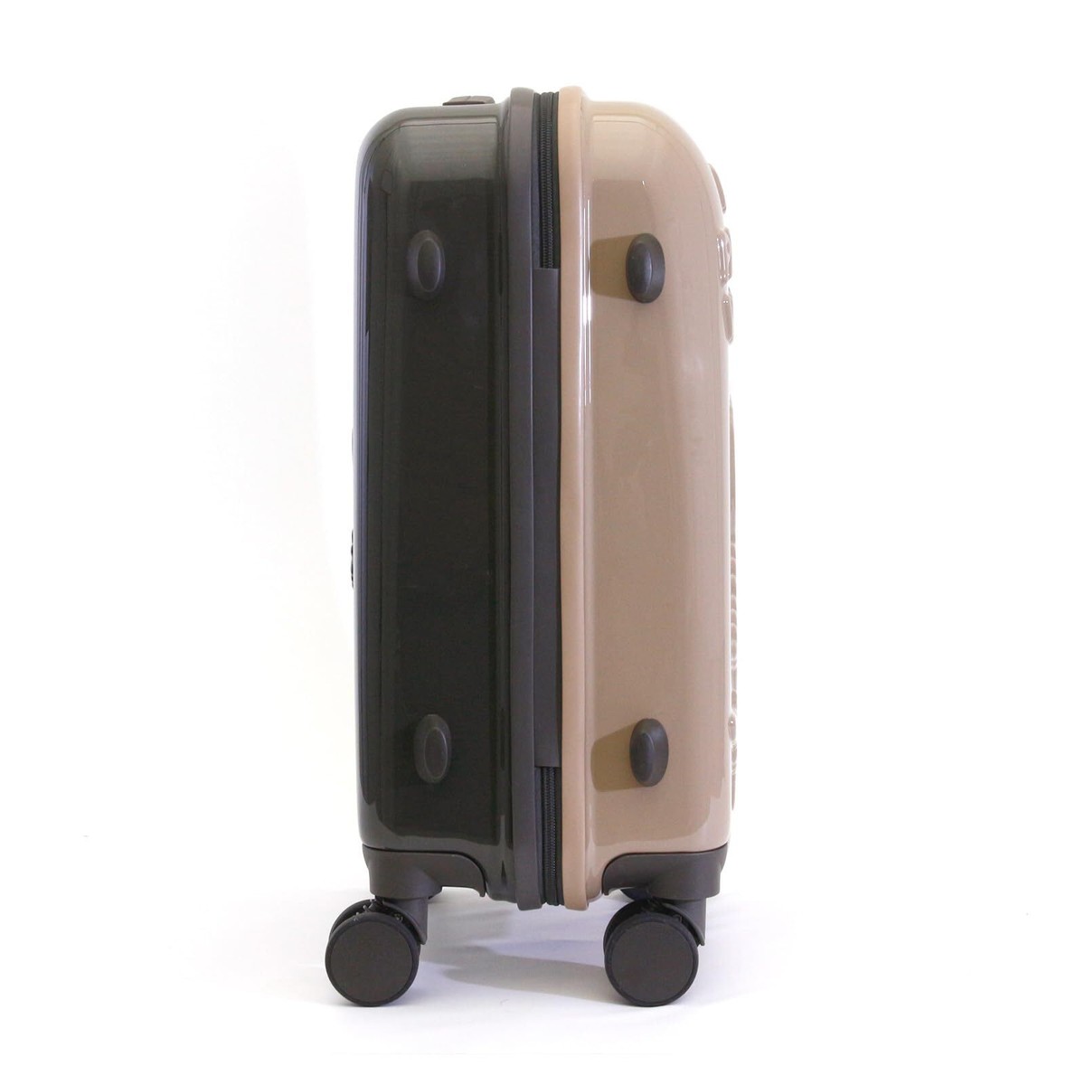 Moomin suitcase baggage 30L HAP2286 Carry-on Drawing Mii Beige