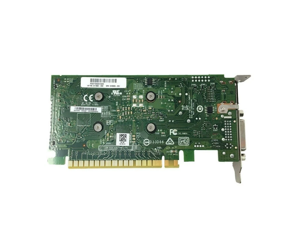NVIDIA GEFORCE GT 730 2GB ddr3 scheda video grafica pci express basso profilo - Immagine 3 di 3