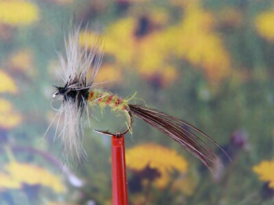Trockenfliege '' Mayfly Spinner ''  3er Set