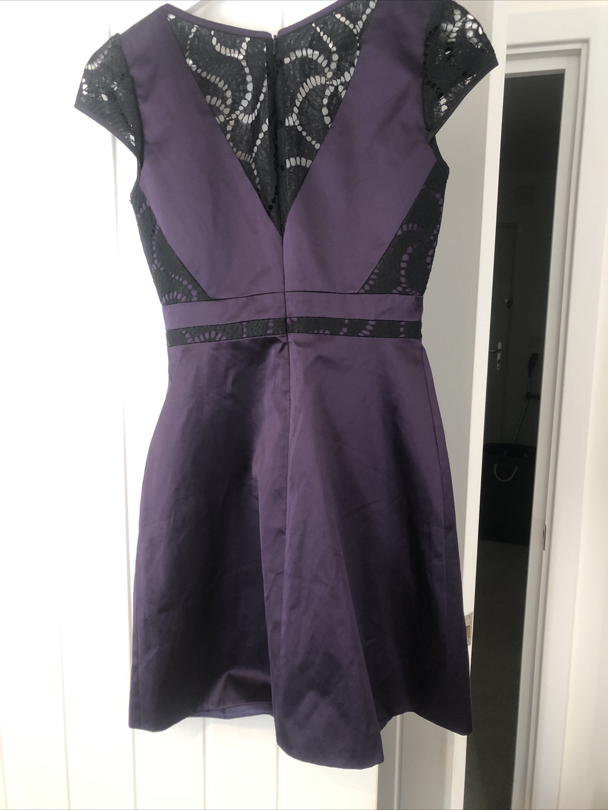 Brand New Purple Karen Millen Dress eBay