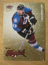 2008-09 Fleer Ultra GOLD MEDALLION  insert Milan Hejduk #127 Colorado Avalanche