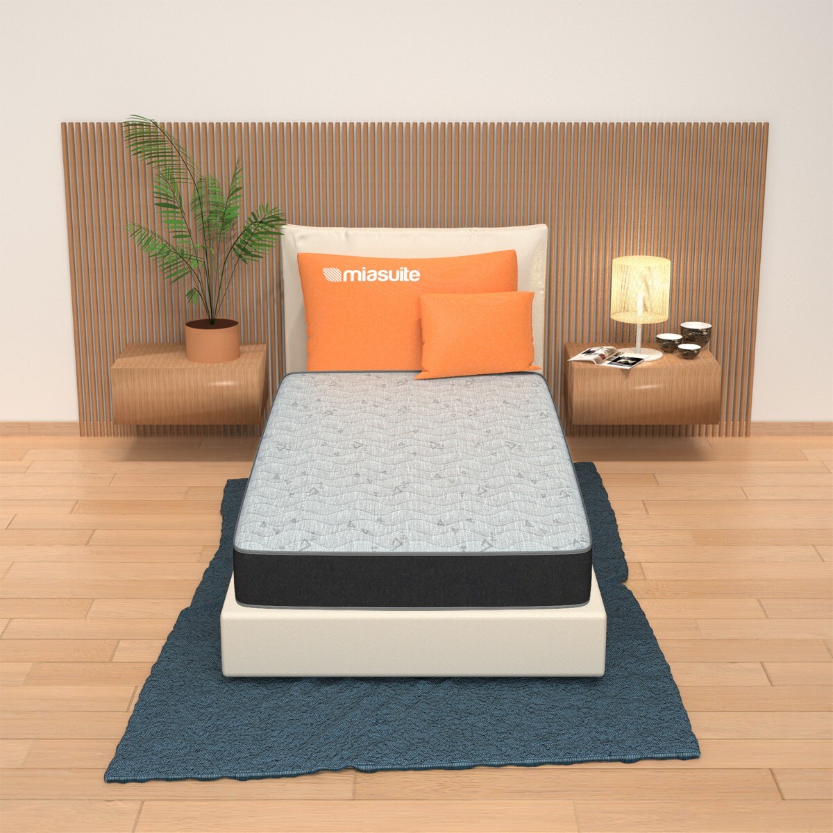 Materasso Singolo 90x190 - Alto 22 cm, Waterfoam, Anallergico | Summit