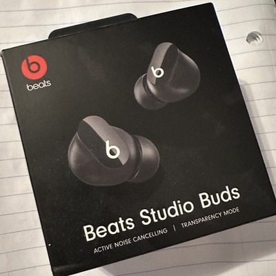 Beats by Dr. Dre Studio Buds Black, Wireless, Noise-Cancelling, In-Ear