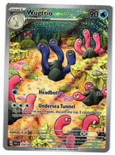 Imagen de Pokemon TCG Wugtrio 224/091 Paldean Fates Illustration Rare NM
