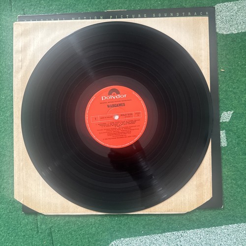 WARGAMES Soundtrack Vinyl Record POLYDOR 1983 Near Mint - Picture 5 of 6
