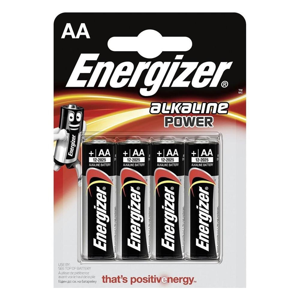 Аккумуляторная батарея Energizer Alkaline Power AA Mignon LR6 Einwegbatterie 4er 2090₽