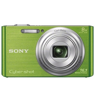 Sony Cyber-shot DSC-W730 Digital Camera 16.1MP 8x Optical Zoom AE/FE Lock- Green