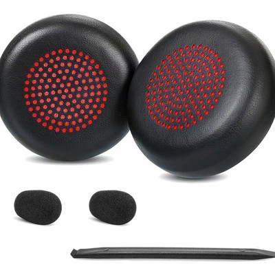 Ersatz-Ohrpolster für Plantronics Savi 8210 8220 kabellose Headsets Schwarz -...