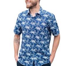 Grateful Dead Surfing Skeleton Blue And White 2024 Trendy Hawaiian Shirt