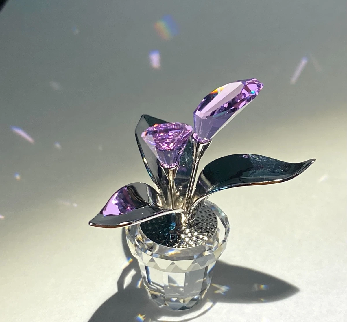 swarovski flower pot products for sale | eBay