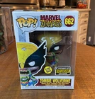 Funko Pop! Marvel Zombies Zombie Wolverine #662 GITD EE Exclusive Limited